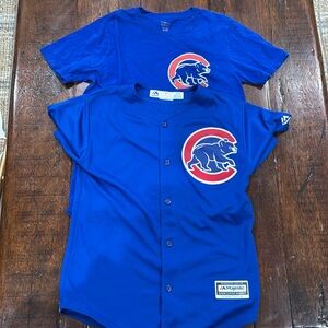 Youth Medium Cubs jersey and t shirt. Baez and Rizzo